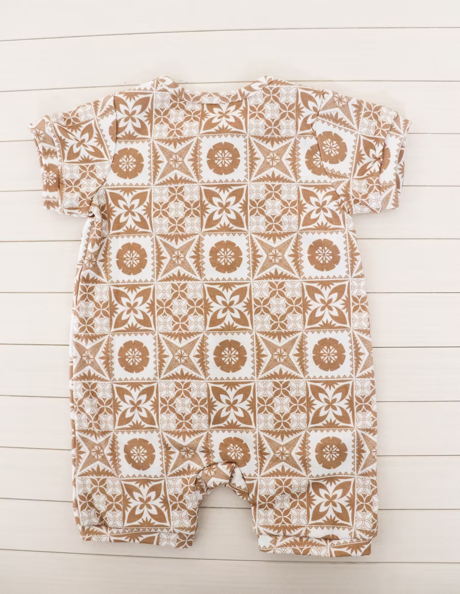 Body manches courtes - Marron