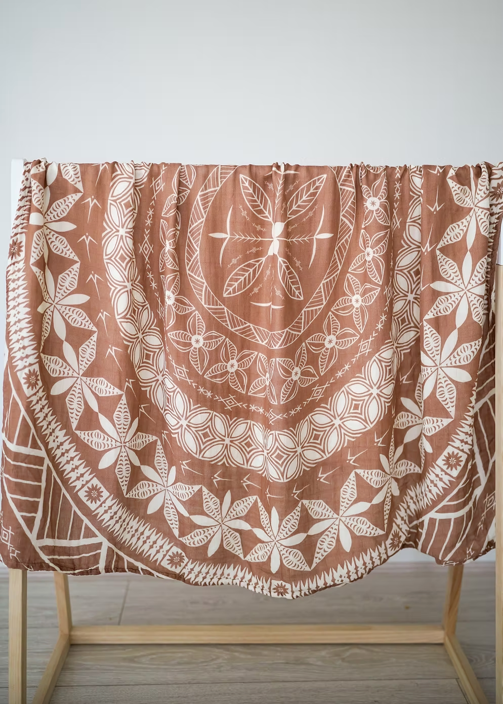 Lange en mousseline - Moka