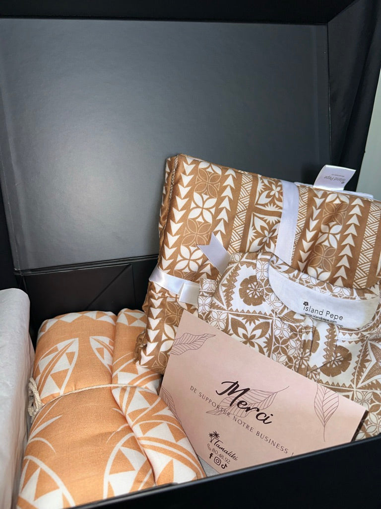 Boîte cadeau Tamaliki Noire aimantée