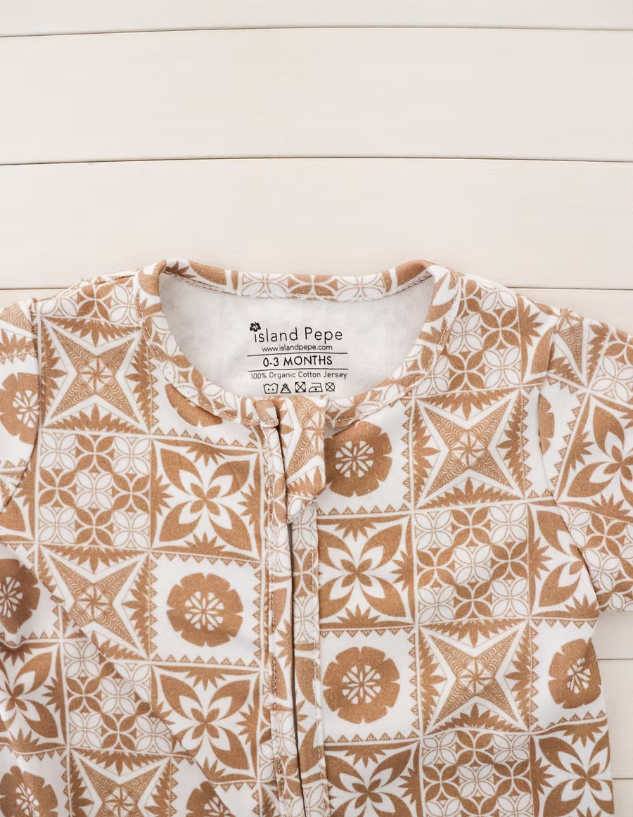 Body manches courtes - Marron