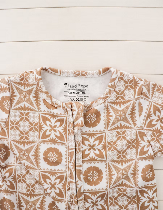 Body manches courtes - Marron