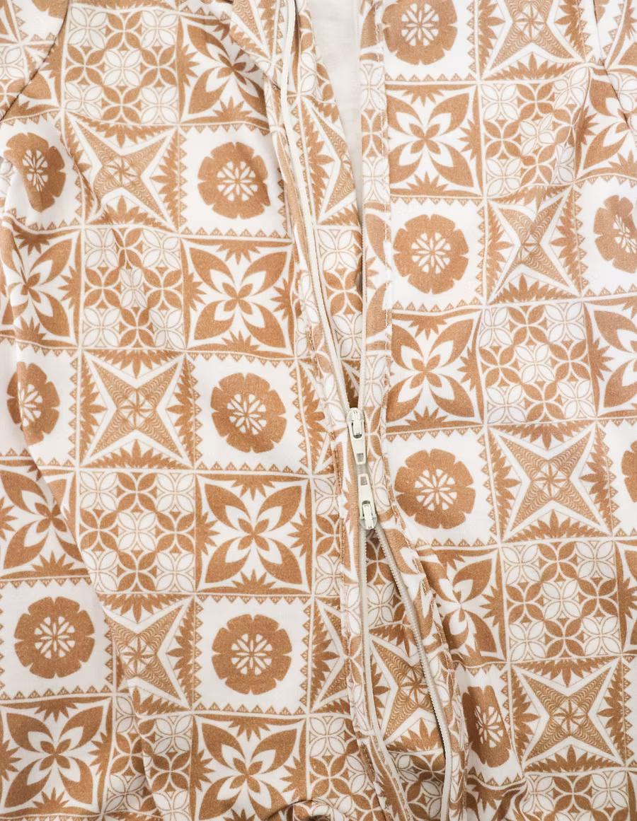 Body manches courtes - Marron