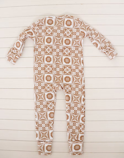 Body manches longues - Marron