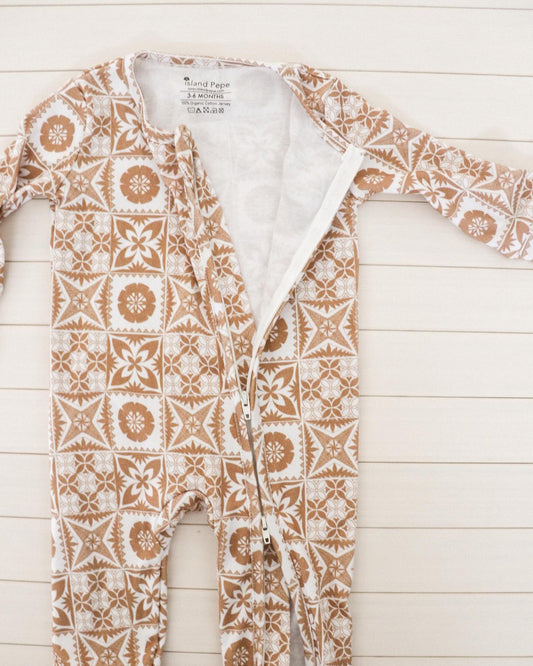 Body manches longues - Marron