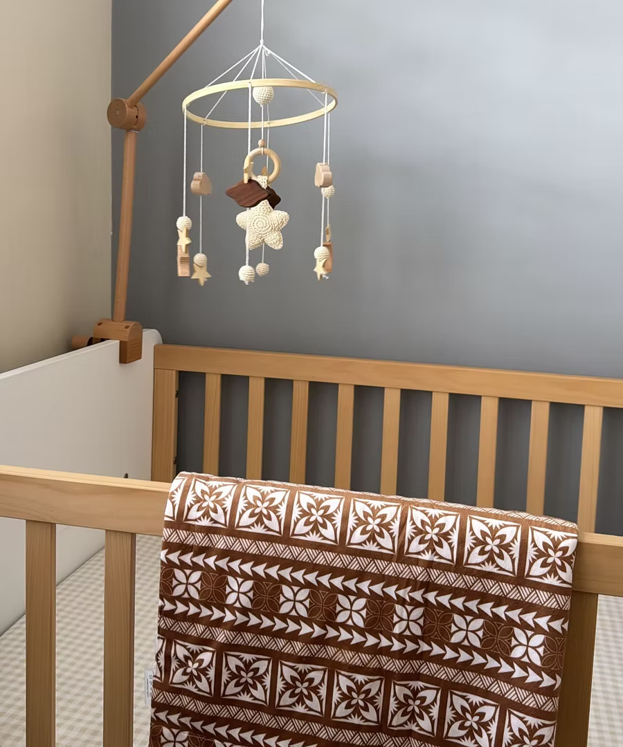 Couverture Minky - Caramel