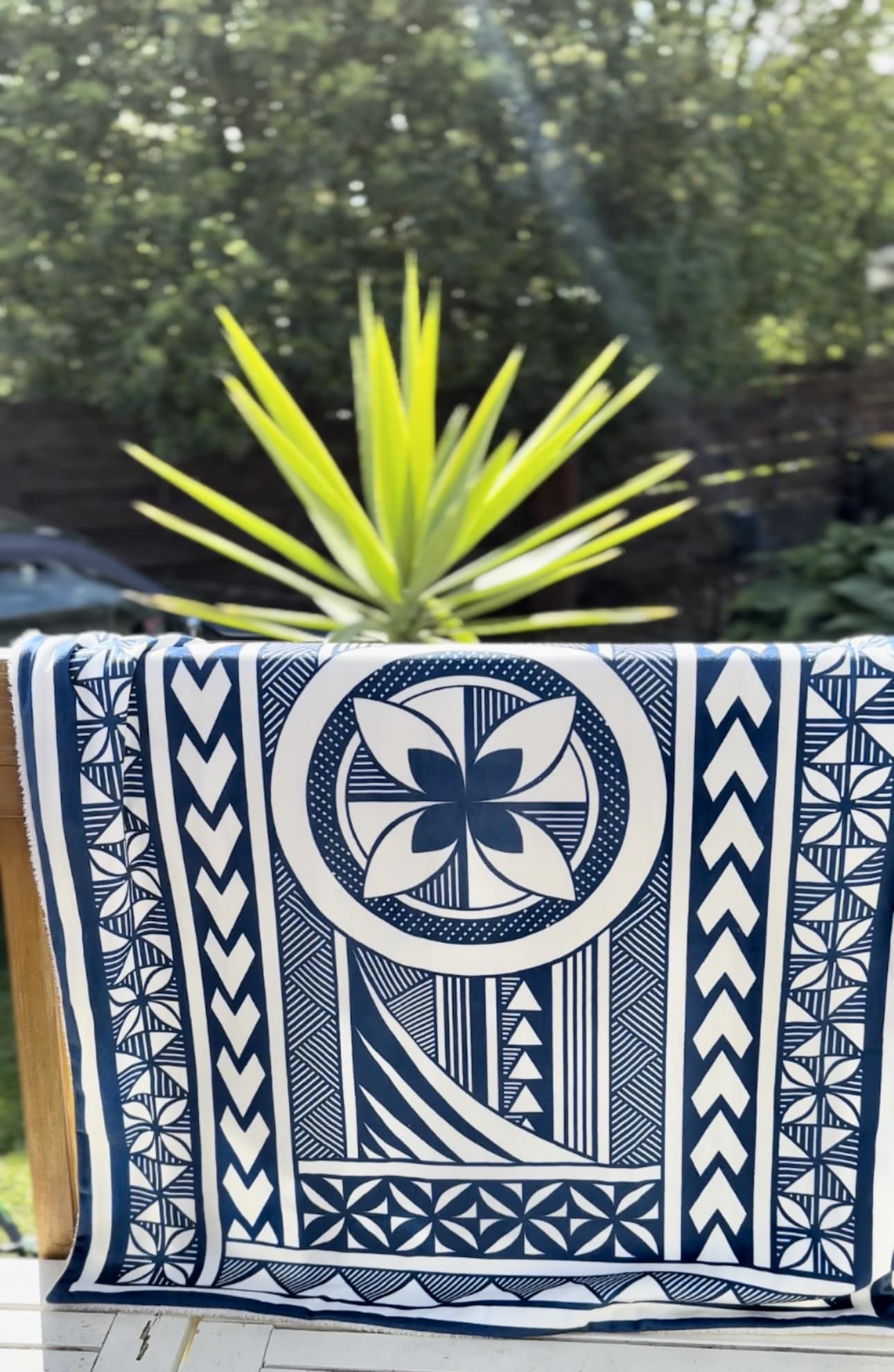 Couverture Minky - Ayva-Blue