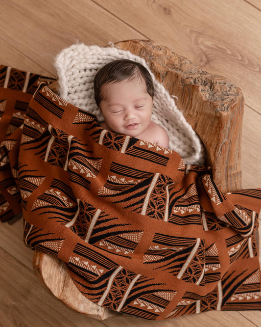 Couverture Tricotée - Pasifika