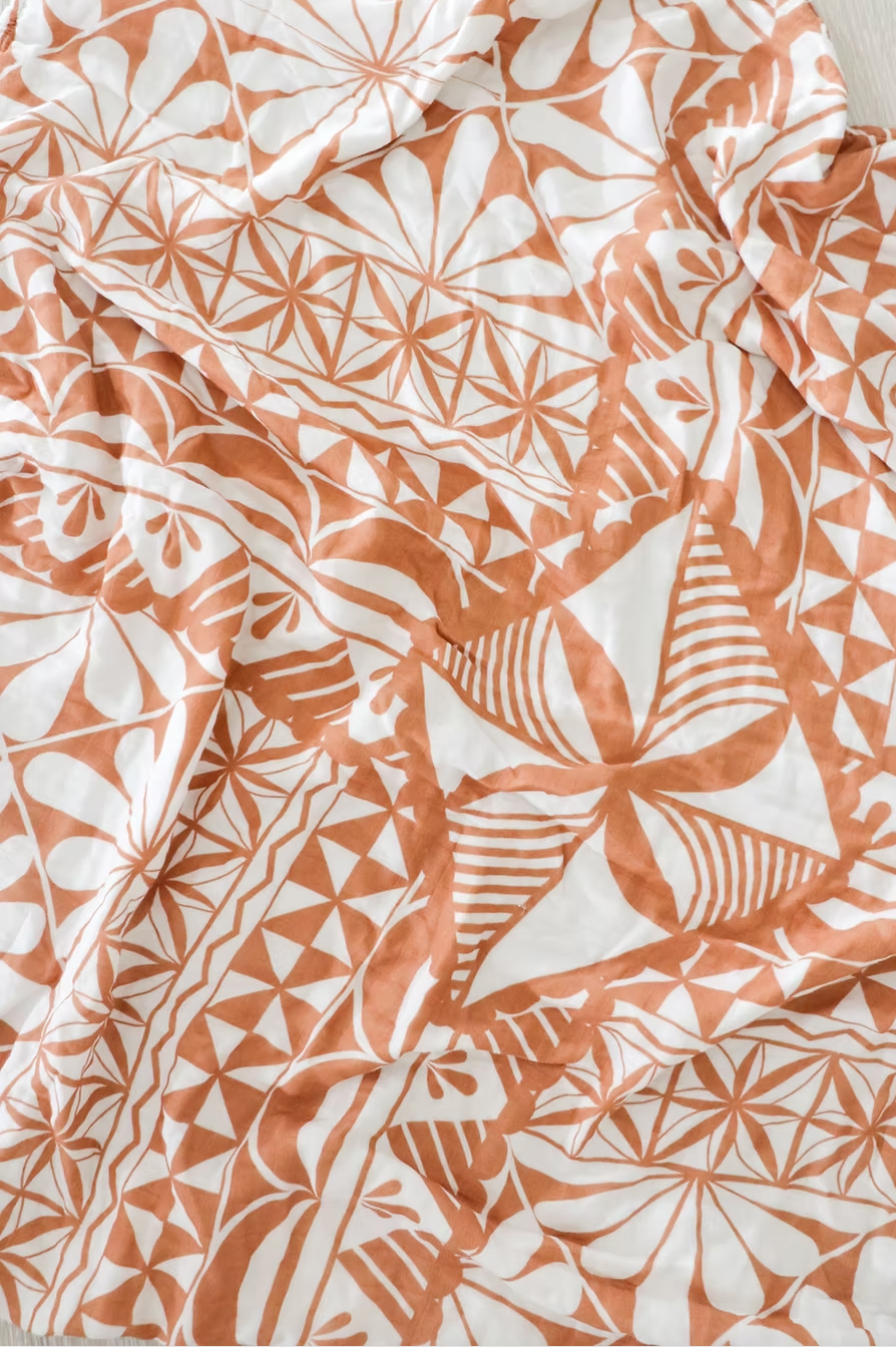 Lange en mousseline -  Mafana Tonga Marron