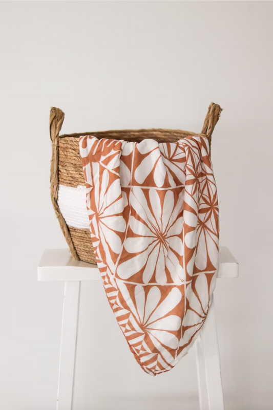 Lange en mousseline -  Mafana Tonga Marron