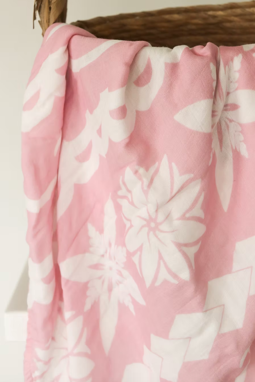Lange en mousseline - Tiaki Cook Island Rose