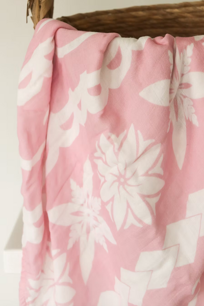 Lange en mousseline - Tiaki Cook Island Rose