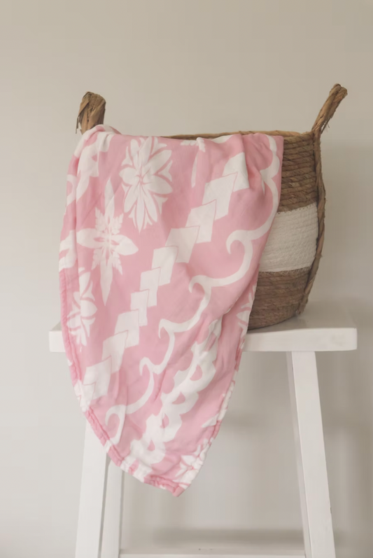 Lange en mousseline - Tiaki Cook Island Rose