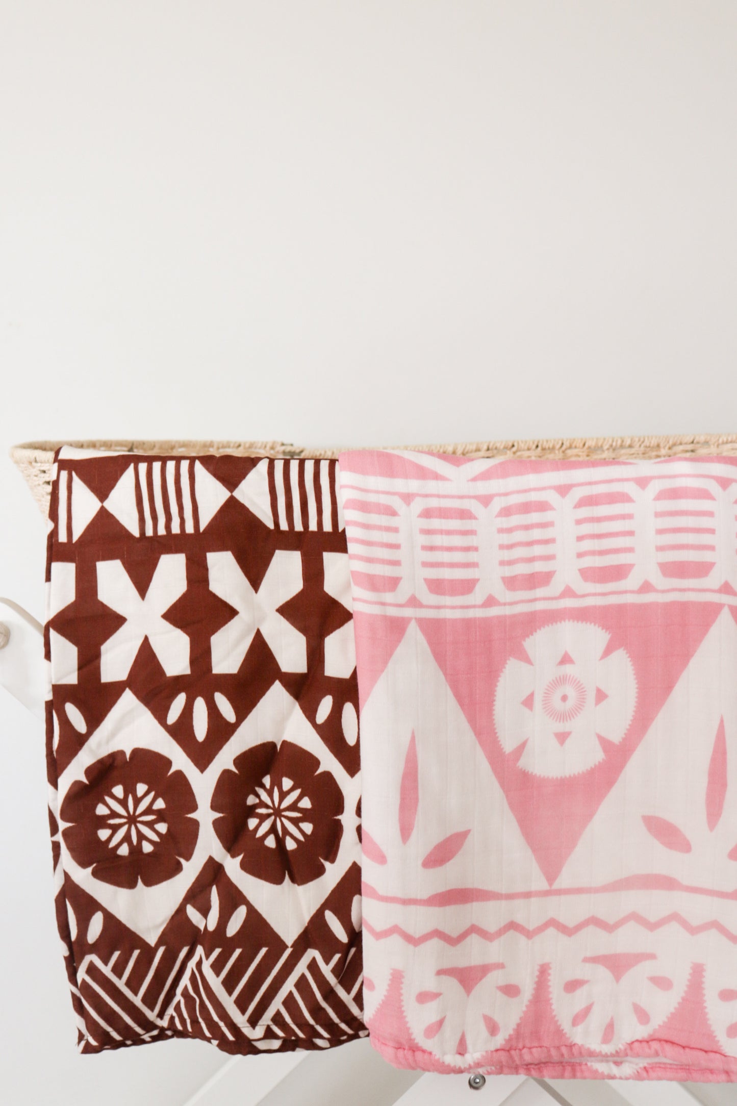 Lange en mousseline - Totoka Fiji Rose
