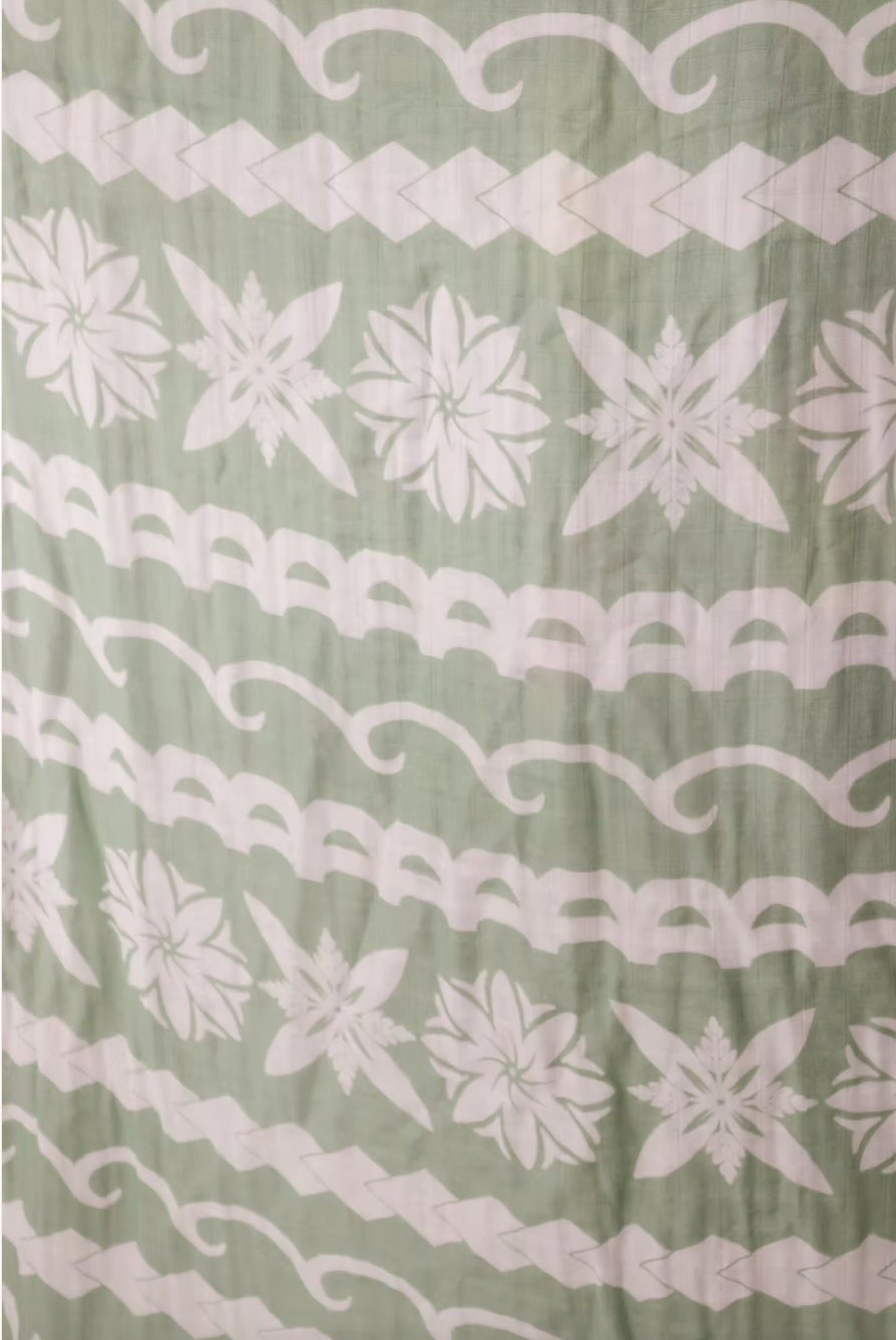 Lange en mousseline - Tiaki Cook Island Vert Olive