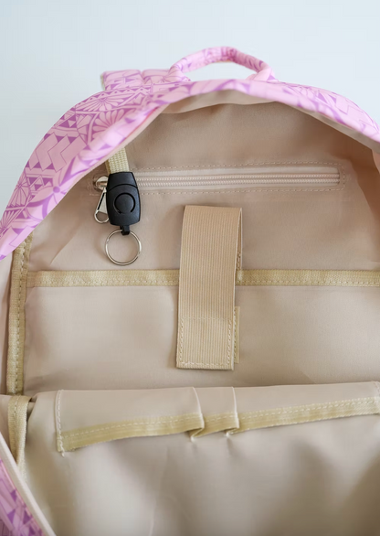 Sac à dos scolaire - Rose violet