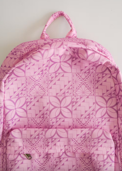 Sac à dos scolaire - Rose violet