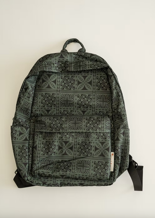 Sac à dos scolaire - Vert foncé