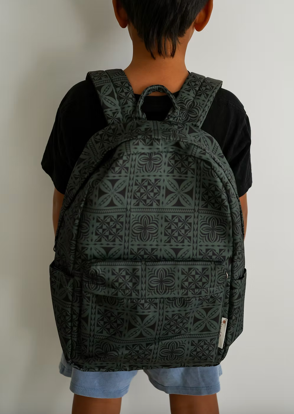 Sac à dos scolaire - Vert foncé