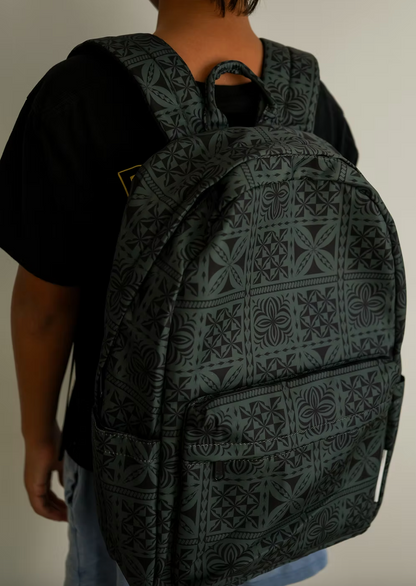 Sac à dos scolaire - Vert foncé