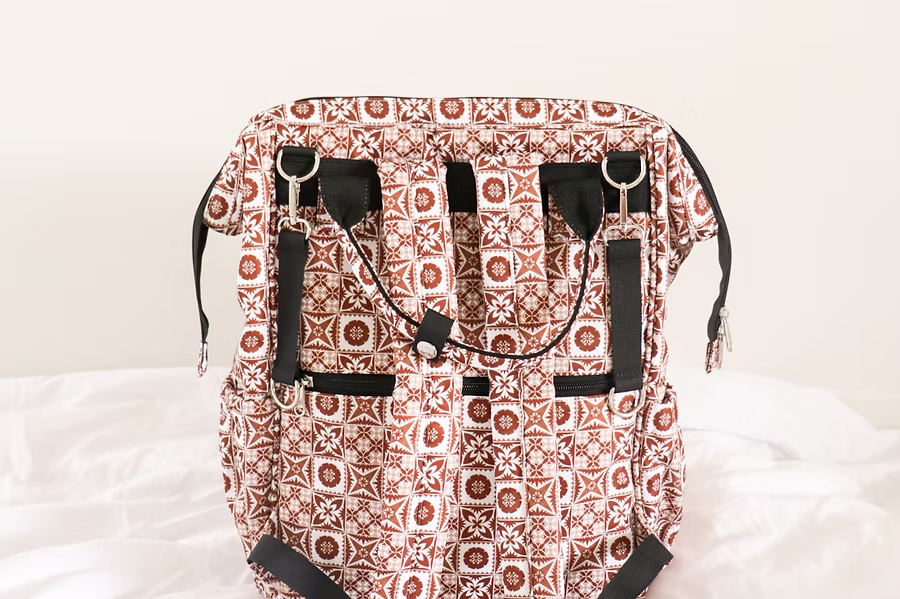 Sac à langer - Marron